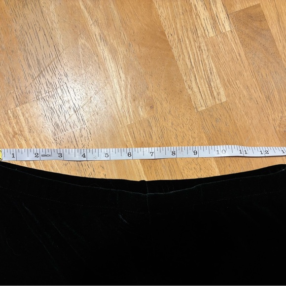 SNO SKINS Black Velvet Leggings, Large - Picture 4 of 5